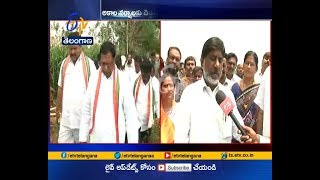 Jana Reddy Visits Mudigonda | Consoles Rain Hit Farmers | Khammam Dist