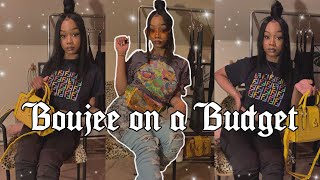 BAD \u0026 BOUJEE ON A BUDGET | LOOKBOOK