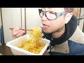 【シンプル飯】カップ焼そば instant fried noodles　asmr eating sounds whisper【飯動画】【japanese】 【eating】【食事動画】