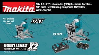 MAKITA 18V X2 LXT® (36V) Brushless 10\