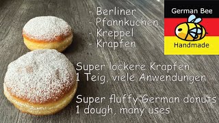 Wahnsinn!!! Endlich super lockere Krapfen - Craziness!!! Finally super fluffy german donuts