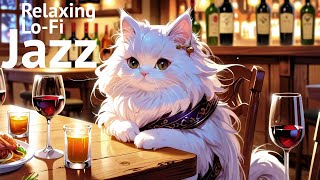 Lo-Fi Jazz 🎹 Cold outside? Stay cozy inside ☕Relaxing Music for Study, Work, and Dining