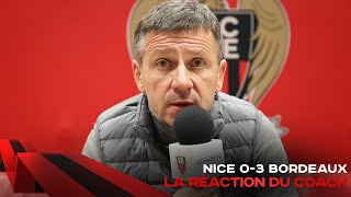 Nice 0-3 Bordeaux : la réaction d'Adrian Ursea