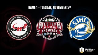 Game 1 : Western All-Star Showcase - MJHL All Stars vs SJHL All Stars