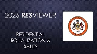 2025 RESviewer – How to Use This Application