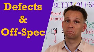Accounting for Defects and Off spec in Material loss analysis and Mass balance