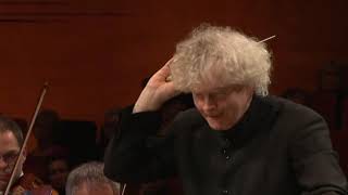 Sir Simon Rattle conducts Hans Abrahamsens Double Concerto - Carolin Widmann/Tanja Zapolski