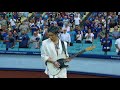 miyavi performs national anthem at dodger stadium