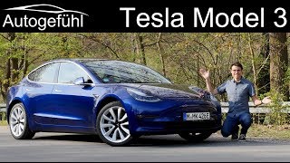 Tesla Model 3 FULL REVIEW Long Range model 2020 - Autogefühl