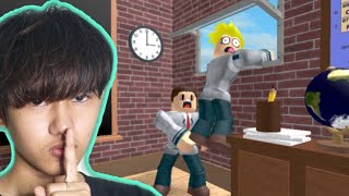 លួចរត់ចេញពីរសាលានៅក្នុងRoblox  Escape School