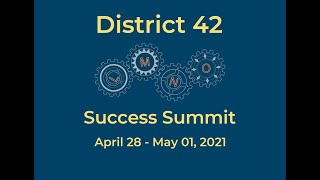 D42 Success Summit 2021 -- Keynote speakers at the Summit