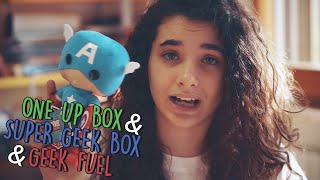 CIVIL WAR IN A BOX??? - One Up Box | Geek Fuel | Super Geek Box