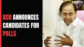 Telangana Polls 2023 | Why KCR Announced Candidates In Telangana Before Poll Dates