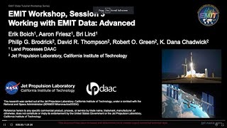 EMIT Data Tutorial Series Workshops Week 3: Working with EMIT Data - Advanced