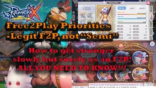 ROX How To Get Stronger as an F2P - Ragnarok X Next Generation