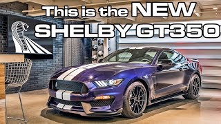 The NEW 2019 Shelby GT350 shares tech with the 2019 Shelby GT500 and Ford GT