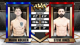 AKA 23 Fight 11 Mark Kolker vs Steve Jones