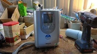 [小伍淨水]打破電解水=淨水器的迷思-國際牌電解水機拆解(1)