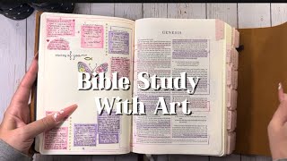 Bible Study with Creative Art; How I Bible Study