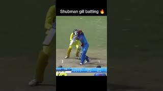Shubman gill batting🔥#shorts #trending #cricketshorts