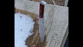 Rite Edge - Woodsman Bowie - Knife Review (Model#211397) - (Ridge Runner Renegade Bowie Clone)