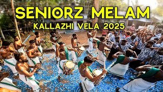 Seniorz Melam | കല്ലഴി വേലക്ക് ഒരു നൈസ് പെട | Kallazhi Vela 2025