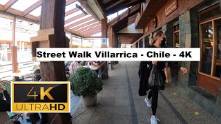 🇨🇱 Street Walk Villarrica - Chile - 4K