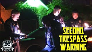 Copwatch | Man Trying to Break Into Apartments | Trespassed Again