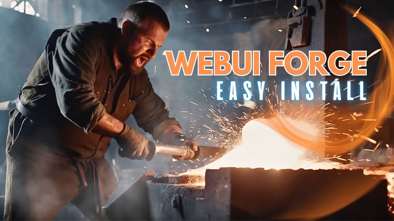 Stable Diffusion Webui Forge Easy Installation Youtube