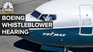 Senate committee holds a hearing examining Boeing's broken safety culture — 4/17/2024