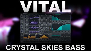 Vital Seven Lions & Crystal Skies Bass Tutorial (Free Vital Preset)