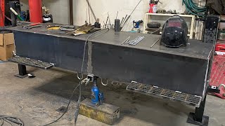 Service truck workbench bumper build.