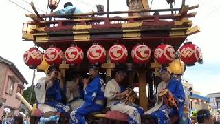 平成30年 佐原の大祭·夏祭り『初日·夜の部』寺宿區【のの字廻し】