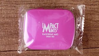 IMPACT MINTS Blackcurrant Sugar Free Mints