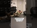 Ab exercises to build strength Army combat fitness test #shorts