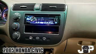 2005 Honda civic radio removal