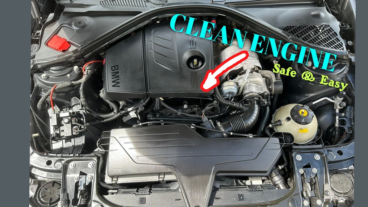 How To SUPER CLEAN Your Engine Bay Safely! - YouTube