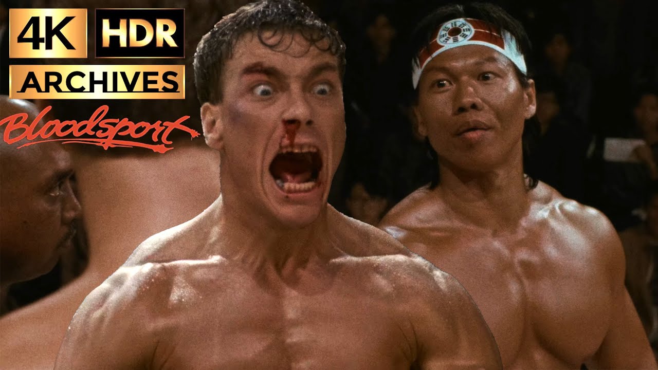Frank Dux Vs Chong Li Bloodsport Poster Kumite Frank Dux Vs Chong Li