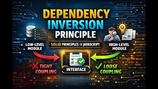 6. Dependency Inversion Principle Explained | SOLID Principles with JavaScript Example