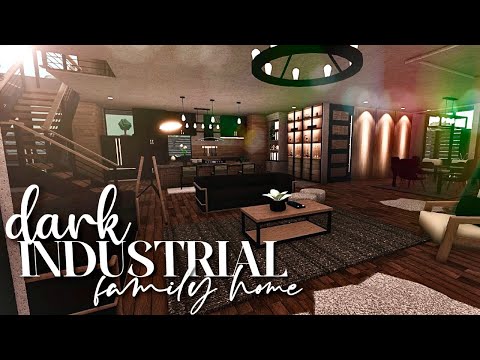 Bloxburg: Industrial Modern Family Home 160k | No Large Plot & No ...