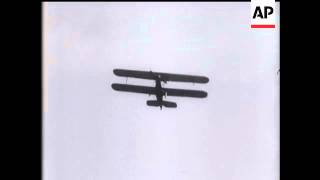 Airman Does Stunts With Dead Engine (Ernst Udet)