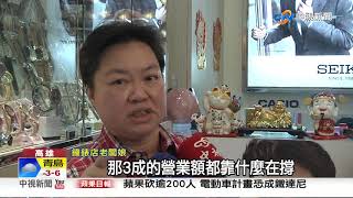 韓國瑜夜襲新堀江 見市長店家喊苦│中視新聞 20190125