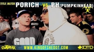 KOTD - Rap Battle - poRICH vs PH (Title Match)