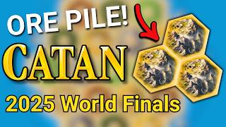 INSANE ORE PILE - Catan World Championship 2025 Finals Analysis