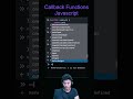JavaScript Interview Question 🔥 | What are callback functions | JavaScript simplified