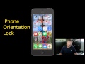 iPhone Orientation Lock ~ Do This If Videos Don't Play In Landscape iPhone Orientation Lock ~ Do This If Videos Don't Play In Landscape
