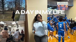 VLOG 9 |A day in my life as a Berea College International Student| work, study, 📚basketball🪷