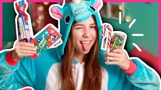 🍭ОЧЕНЬ МНОГО СЛАДОСТЕЙ // Пробуем конфеты🍭