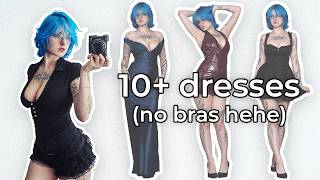 bury me in these | HUGE dress haul w/ lyra