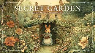 [Celtic Music] The Hidden Garden in the Forest 🌸 — Storybook Fantasy Music & Gentle Illustrations